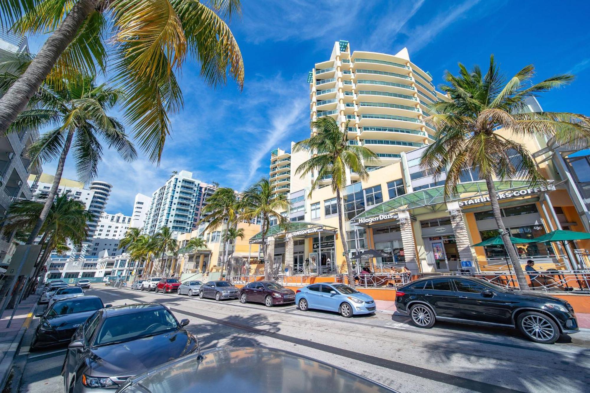 Deco Beachside Apt, W/2 Queen Beds, Washer/Dryer Apartment Miami Beach Exterior photo